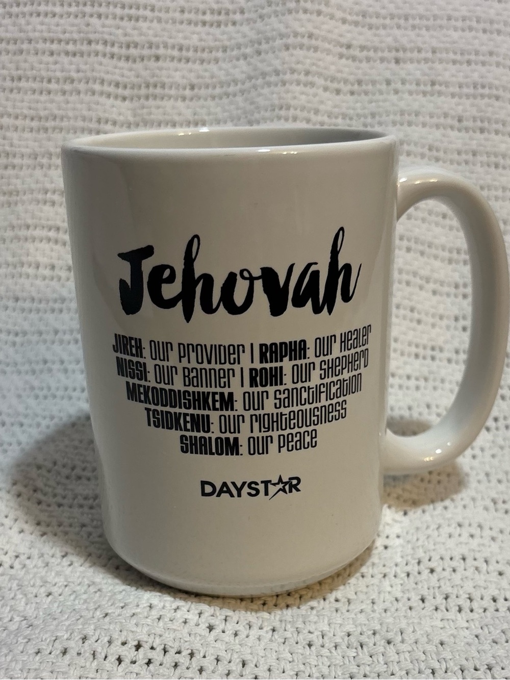 Daystar Television Network Jehovah Mug